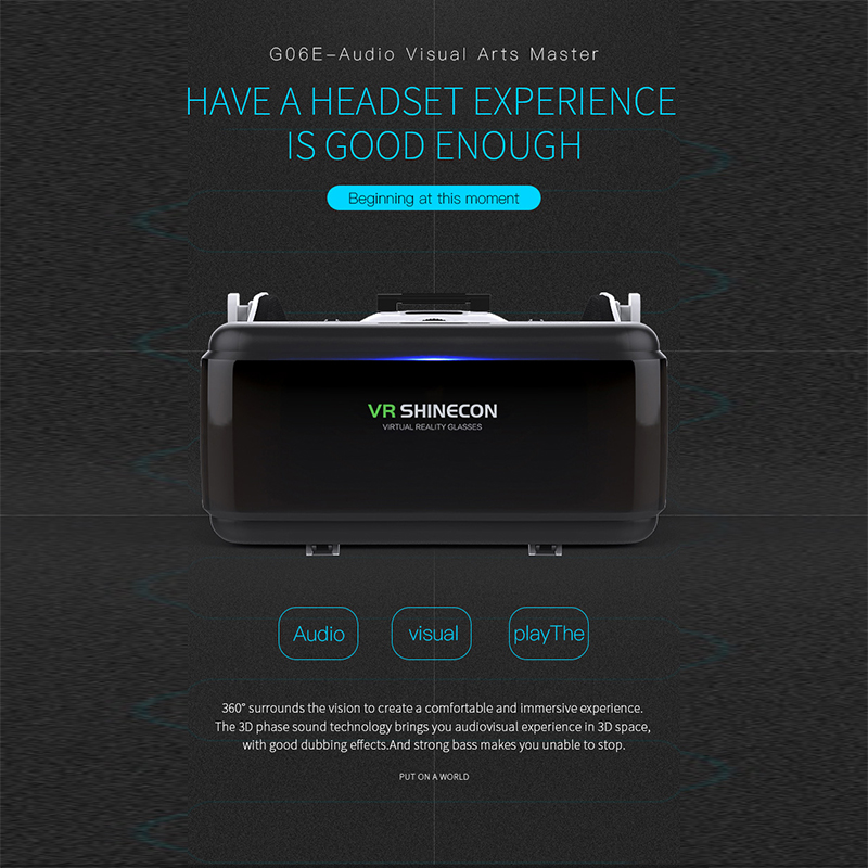 VR Shinecon Viar Virtual Reali - Vr Headset Pc ulasan dan harga