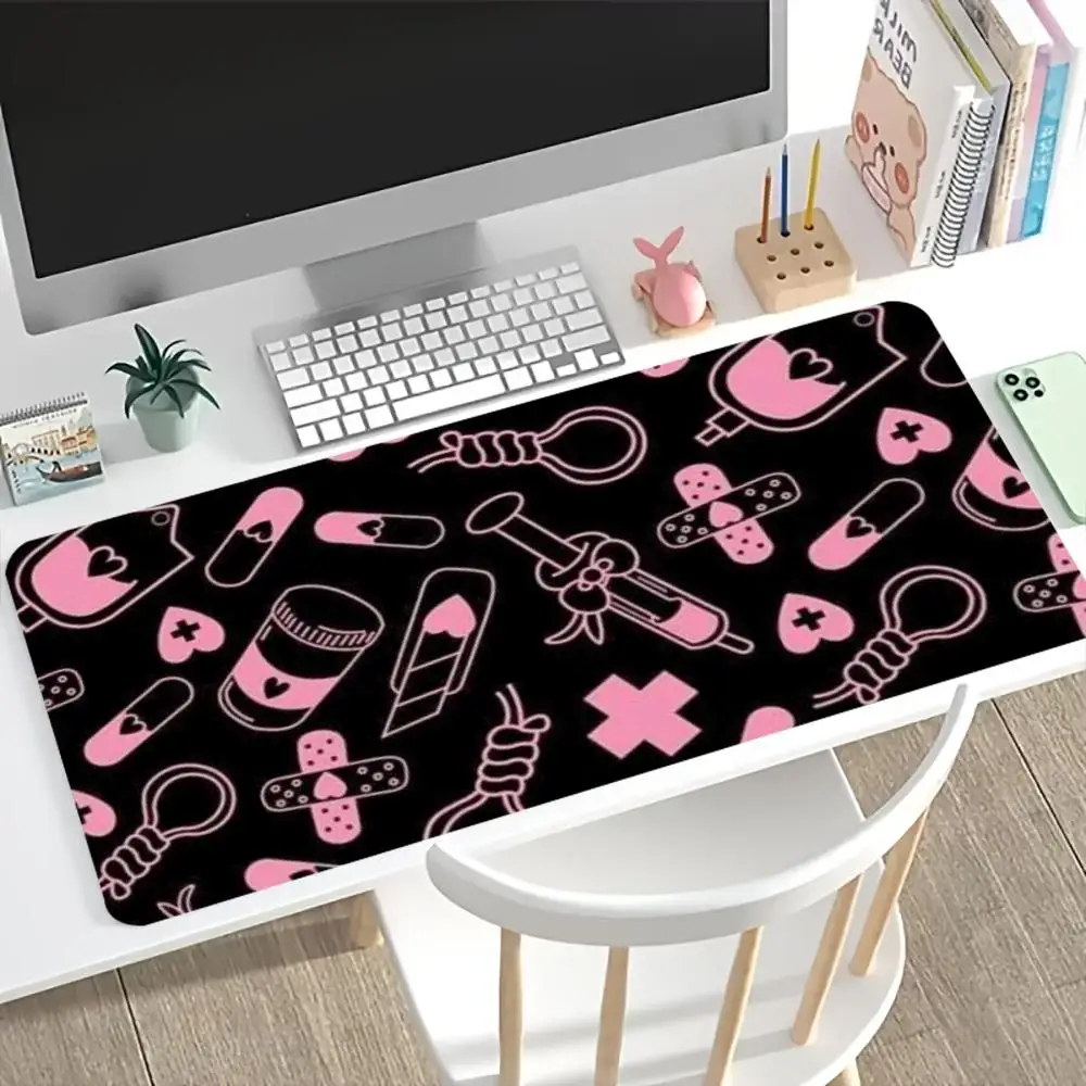 Kawaii Pink Medical Pattern Ga - Pc Gaming Pink ulasan dan harga