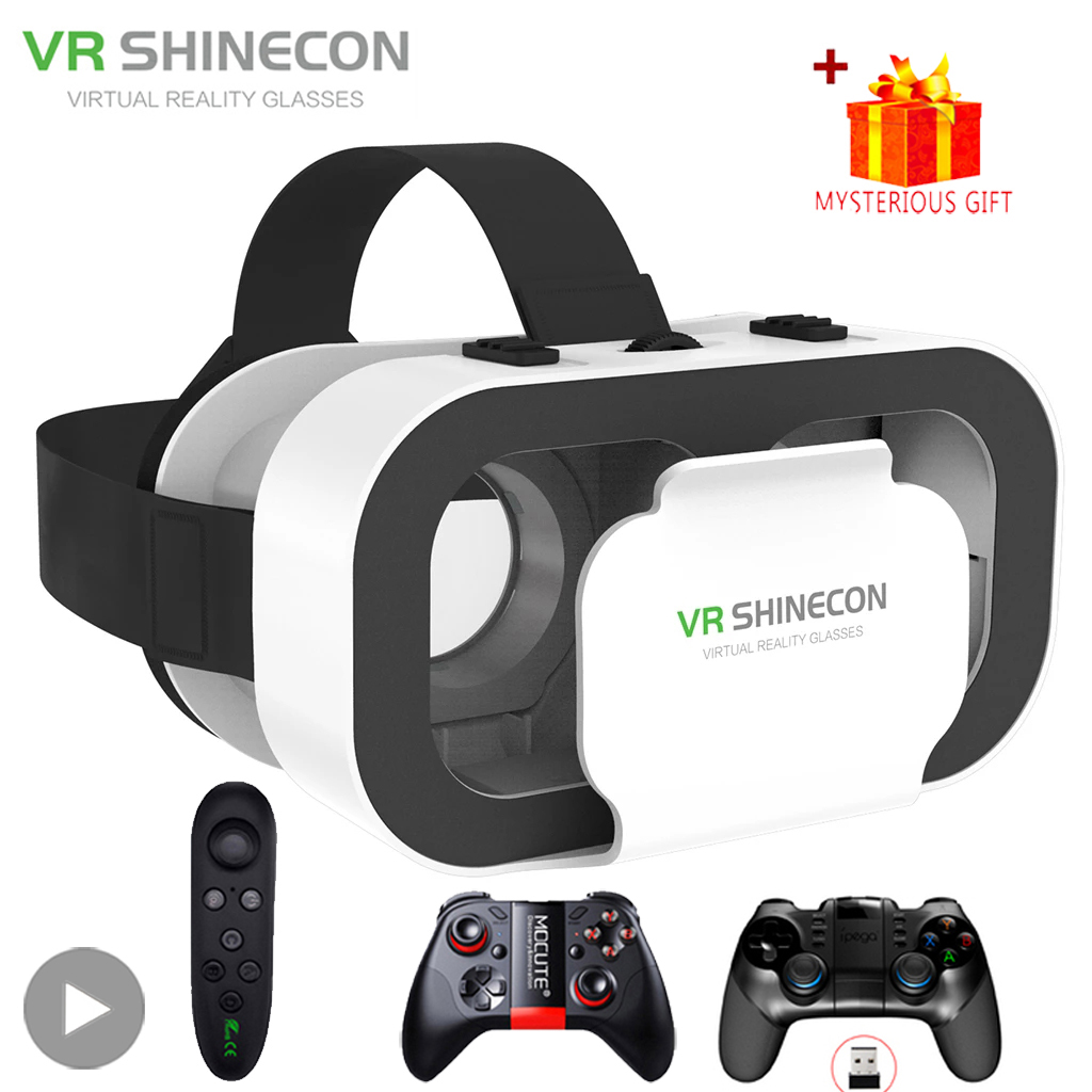 Shinecon 3D VR Glasses Virtual - Vr Headset Pc ulasan dan harga