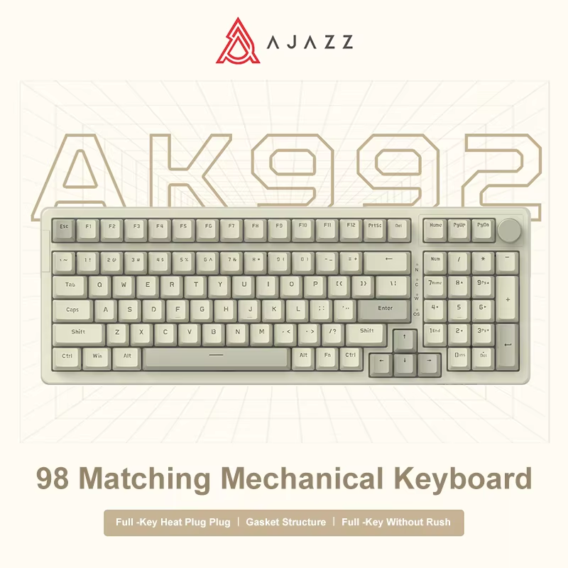 Ajazz AK992 Wired Mechanical K - Pc Gaming Fullset ulasan dan harga